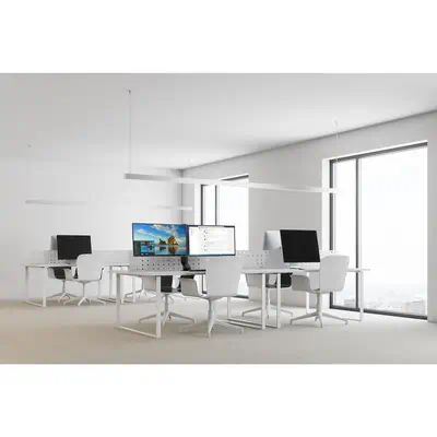 Bras double écran spécial gain de place SmartFit - Kensington - Accessoire ENI, TBI et VPI - visuel 8