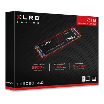 PNY XLR8 CS3030 2 To M.2 PCI Express NVMe 3D TLC - Disque dur SSD - visuel 4