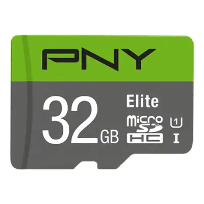 PNY Elite 32 Go MicroSDHC UHS-I Classe 10 - Carte Mémoire - visuel 1
