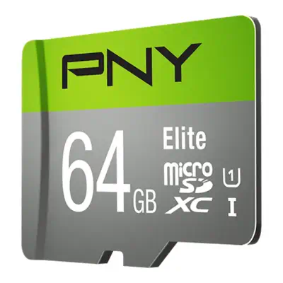 PNY Elite 64 Go MicroSDXC Classe 10 - Carte Mémoire - visuel 2