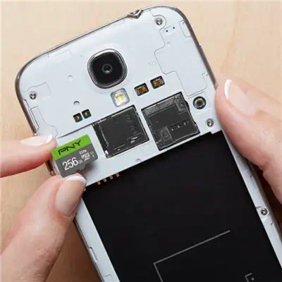 PNY Elite 256 Go MicroSDXC UHS-I Classe 10 - Carte Mémoire - visuel 3