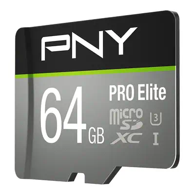 PNY PRO Elite 64 Go MicroSDXC UHS-I Classe 10 - Carte Mémoire - visuel 2