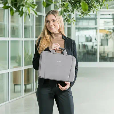 DICOTA Eco Slim Case BASE 35,8 cm (14.1") Malette Gris - Dicota - Sacoche & Housse - visuel 5
