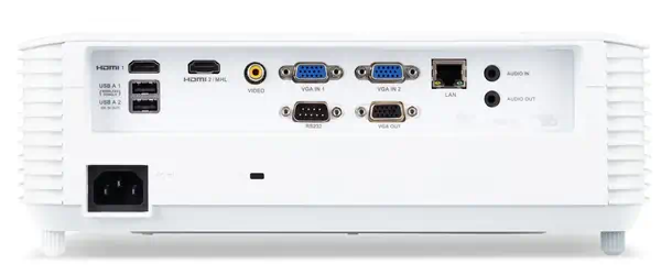 Acer S1386WHN Projecteur à focale standard 3600 ANSI lumens DLP WXGA (1280x800) Compatibilité 3D Bla - Vidéoprojecteur Professionnel - visuel 6