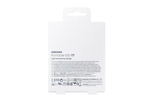 Samsung Portable SSD T7  - Disque dur Samsung - visuel 1 - hello RSE - Compact et élégant