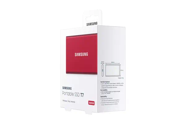 Samsung Portable SSD T7  - Disque dur SSD - visuel 3