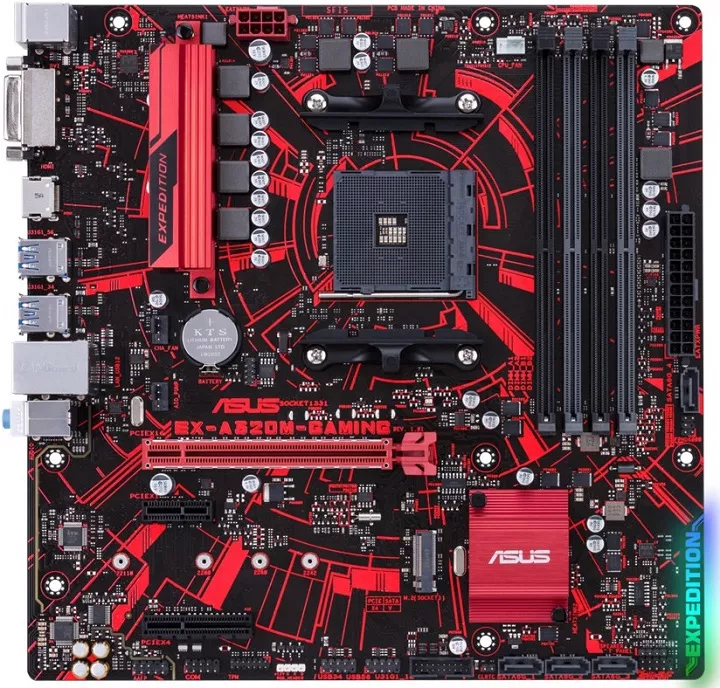 Achat ASUS EX-A320M-GAMING Socket AM4 - 4712900857344