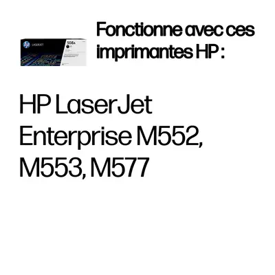 HP 508A toner LaserJet Noir authentique - Toner - visuel 3