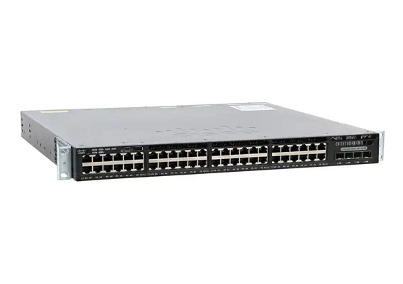 Cisco Catalyst WS-C3650-48TS-S commutateur réseau Géré L3 Gigabit Ethernet (10/100/1000) 1U Noir - Switchs et Hubs - visuel 1