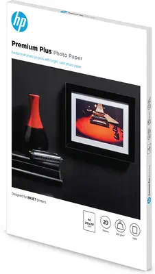 Papier photo HP Premium Plus, finition satinée, 300 g/m2, A4 (210 x 297 mm), 20 feuilles - visuel 3