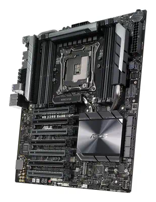 ASUS WS X299 SAGE/10G Intel® X299 LGA 2066 (Socket R4) SSI CEB - Asus - Carte mère - visuel 3