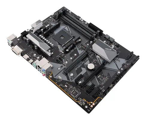 ASUS PRIME B450-PLUS AMD B450 Emplacement AM4 ATX Asus - visuel 1 - hello RSE - Un son exceptionnel