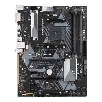 ASUS PRIME B450-PLUS AMD B450 Emplacement AM4 ATX Asus - visuel 1 - hello RSE - Efficacité énergétique globale
