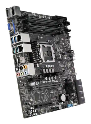 ASUS WS C246M PRO Intel C246 LGA 1151 (Emplacement H4) micro ATX - Asus - Carte mère - visuel 3