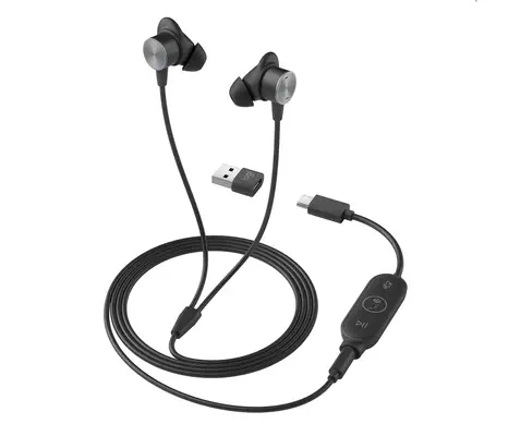 Logitech Zone Wired Earbuds Logitech - visuel 1 - hello RSE - SOYEZ ENTENDU. SOYEZ ÉLÉGANT