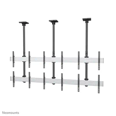 Neomounts NMPRO-C32 Support pour mur d'images plafond 32-55" - h 325 cm - Support Fixe & Mobile - visuel 2