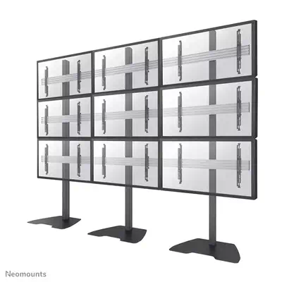 Achat Support Fixe & Mobile NEOMOUNTS PRO Videowall Floor Stand for 32-55p/65p screen Black sur hello RSE