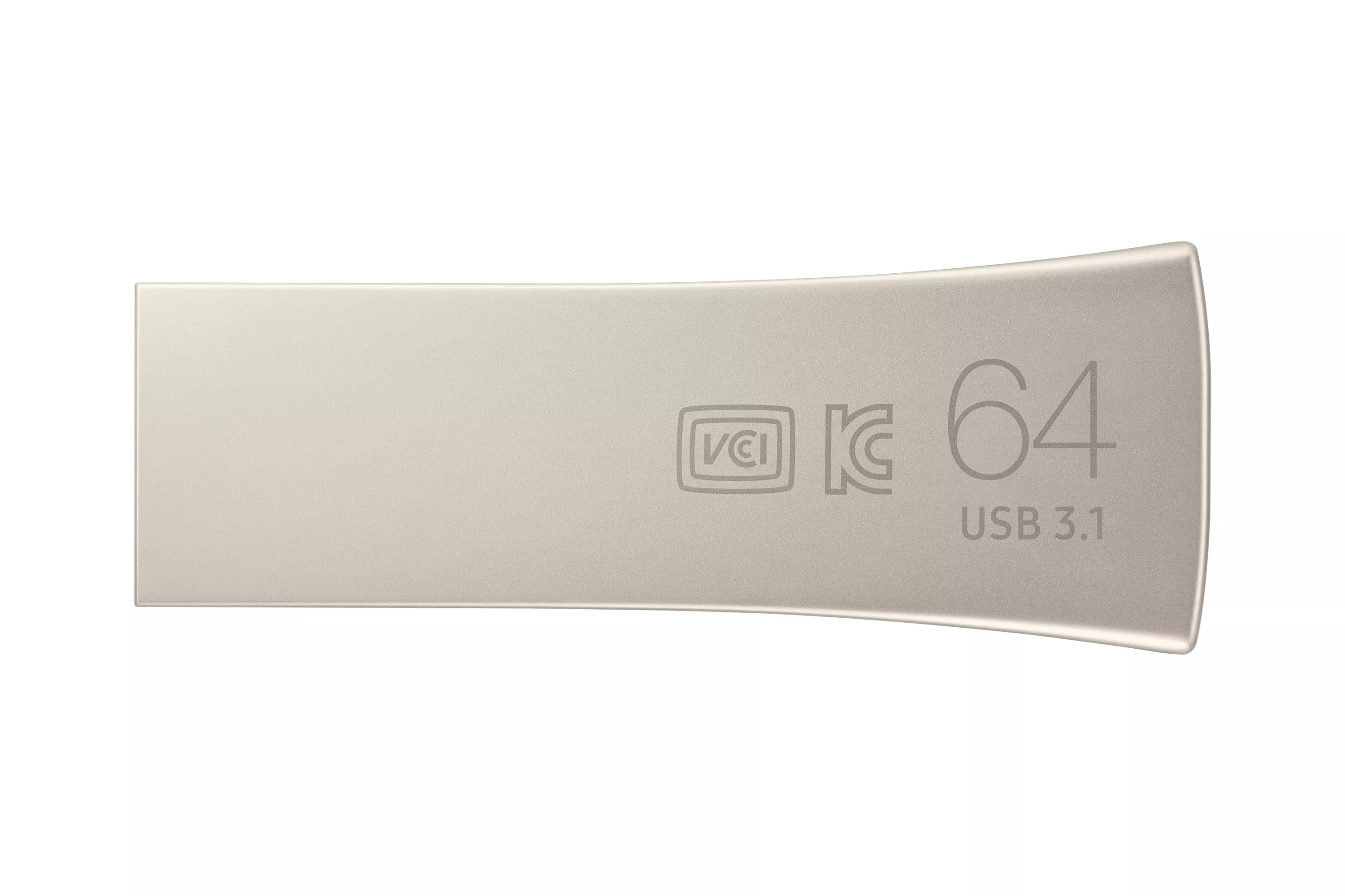 Vente SAMSUNG BAR PLUS 64Go USB 3.1 Champagne Silver Samsung au meilleur prix - visuel 2