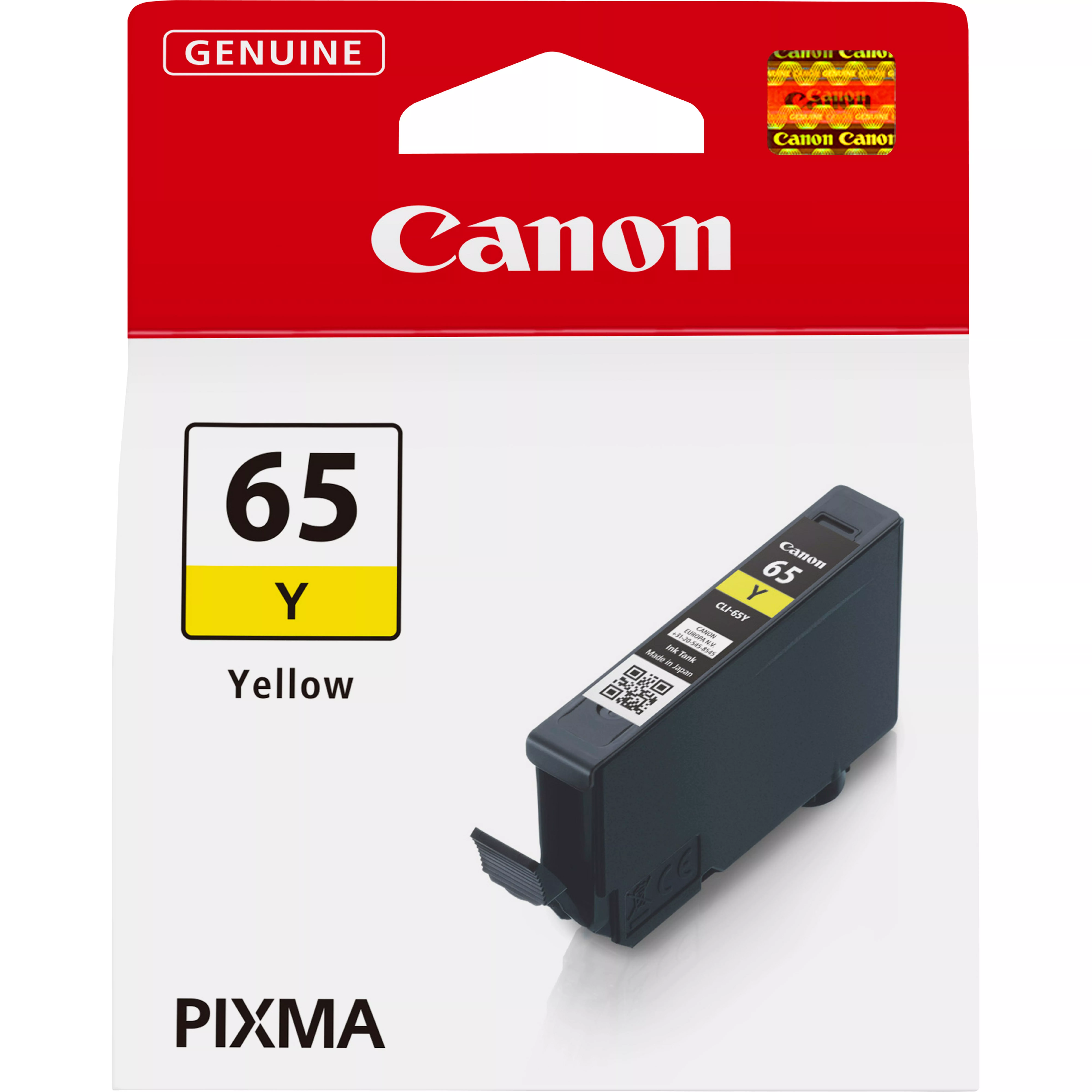 Achat Cartouches d'encre CANON CLI-65 Y EUR/OCN Ink Cartridge sur hello RSE