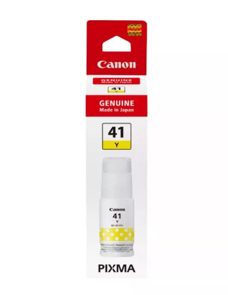 Vente Cartouches d'encre CANON GI-41 Y EMB Yellow Ink Bottle sur hello RSE