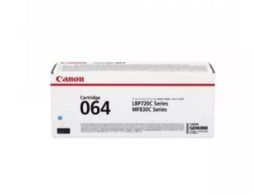 Achat CANON Toner Cartridge 064 Cyan et autres produits de la marque Canon