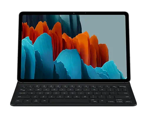 SAMSUNG Galaxy Tab S7/S8 Bookcover Keyboard Slim Black Samsung - visuel 1 - hello RSE - Profitez de la vue