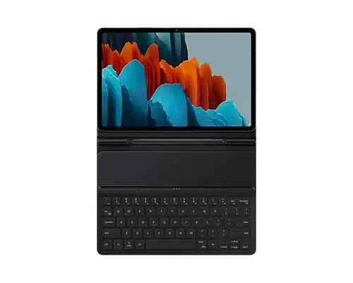 SAMSUNG Galaxy Tab S7/S8 Bookcover Keyboard Slim Black - Samsung - Clavier - visuel 8