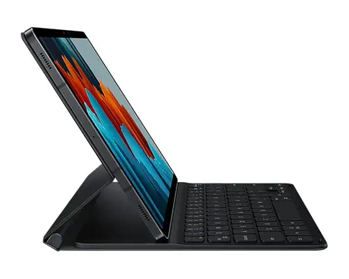 SAMSUNG Galaxy Tab S7/S8 Bookcover Keyboard Slim Black - Samsung - Clavier - visuel 5