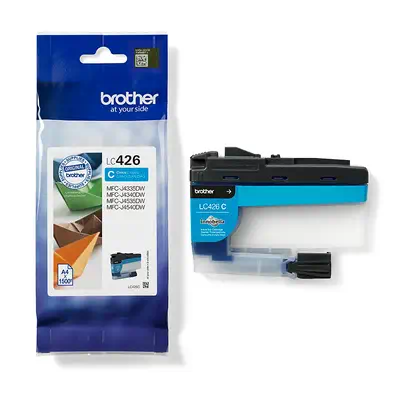 LC426C - Cartouche d'encre transparente Brother - cyan - Cartouches d'encre - visuel 3