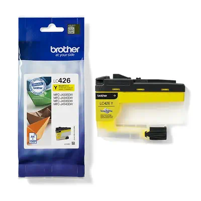 LC426Y - Cartouche d'encre transparente Brother - jaune - Cartouches d'encre - visuel 3