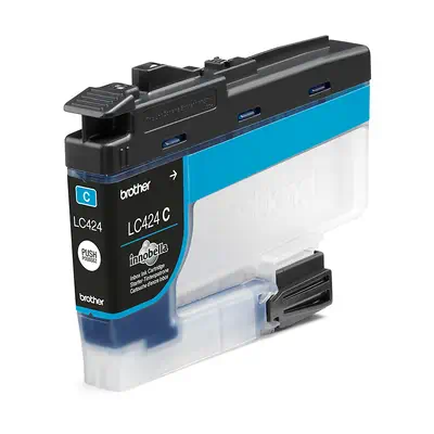 LC424C - Cartouche d'encre transparente Brother - cyan - Cartouches d'encre - visuel 2