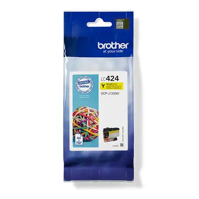 LC424Y - Cartouche d'encre transparente Brother - jaune - Cartouches d'encre - visuel 1