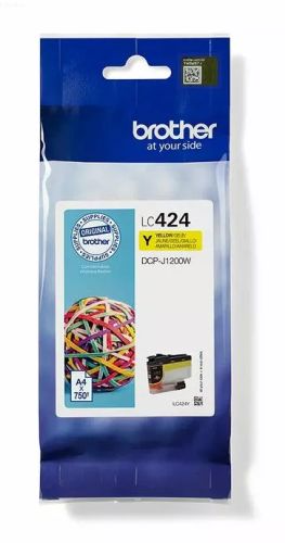 Achat BROTHER LC424Y INK FOR MINI19 BIZ-SL - 4977766810470