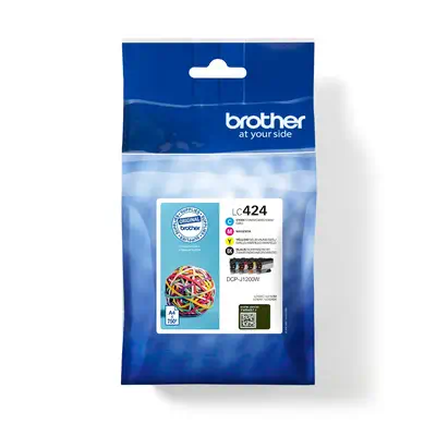 LC424VAL - Pack de 4 cartouches d'encre transparentes Brother - Cartouches d'encre - visuel 2