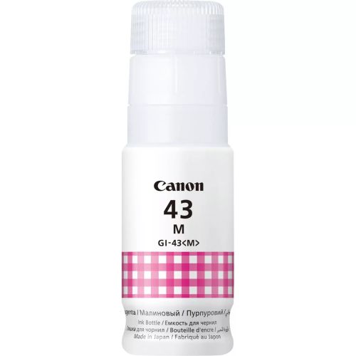Achat Cartouches d'encre CANON GI-43 M EMB Magenta Ink Bottle