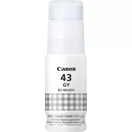 Achat Cartouches d'encre CANON GI-43 GY EMB Grey Ink Bottle