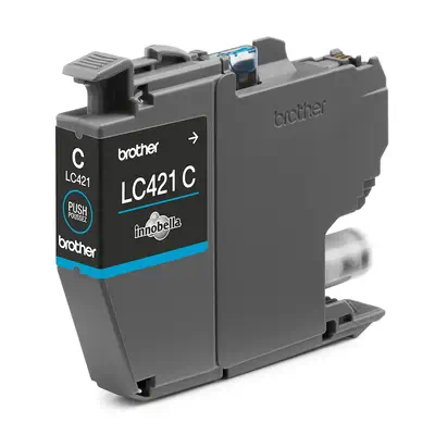 LC421C - Cartouche d'encre originale Brother - Cyan Brother - visuel 1 - hello RSE - Obtenez des performances d'impression optimales
