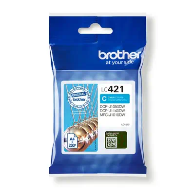 LC421C - Cartouche d'encre originale Brother - Cyan - Cartouches d'encre - visuel 2