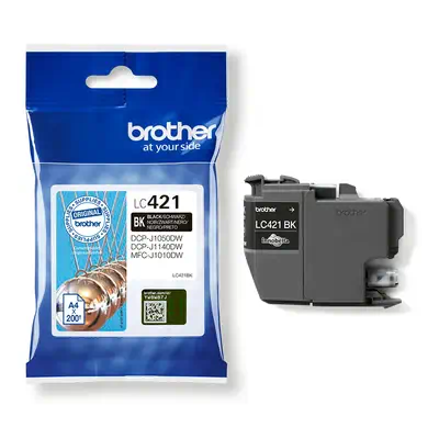 LC421BK - Cartouche d'encre originale Brother - Noire - Cartouches d'encre - visuel 5