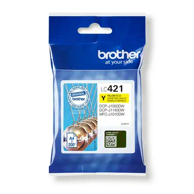 LC421Y - Cartouche d'encre originale Brother - jaune - Cartouches d'encre - visuel 2