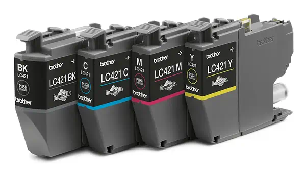 LC421VAL - Pack de 4 cartouches d'encre originales Brother - Cartouches d'encre - visuel 2