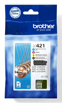 Cartouches d'encre Brother LC421VAL achat responsable