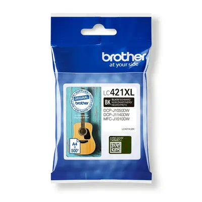 LC421XLBK Cartouche d'encre originale Brother – Noire - Cartouches d'encre - visuel 1