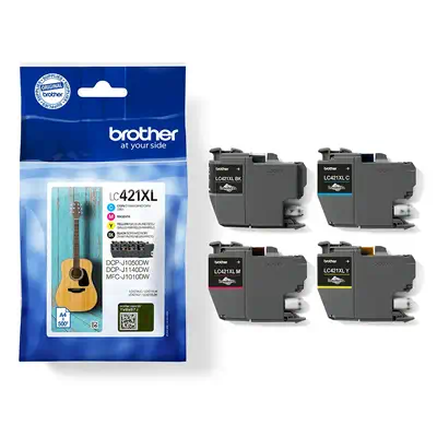 LC421XLVAL - Pack de 4 cartouches d'encre originales Brother - visuel 1 - hello RSE - À 'vos côtés'