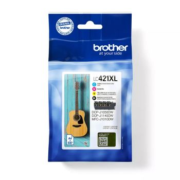 Achat Cartouches d'encre BROTHER 4-pack of Black Cyan Magenta and Yellow 500