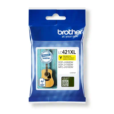 LC421XLY - Cartouche d'encre originale Brother - jaune - Cartouches d'encre - visuel 1