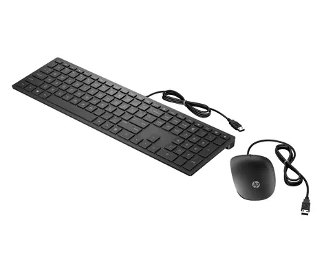 PAV WIREDCOMBO KEYBOARD 400 FR HP - visuel 1 - hello RSE - Le style et le confort. À portée de clic