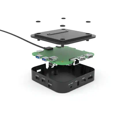 USB-C HDMI DP Docking Station with Power Delivery 100 W + Universal Charger 100 W - I-Tec - Station d'accueil pour portable - visuel 4