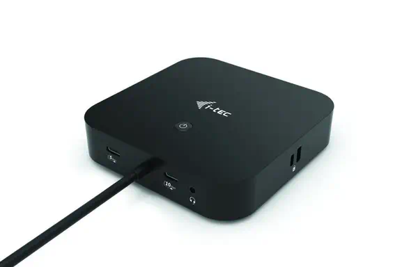USB-C HDMI DP Docking Station with Power Delivery 100 W + Universal Charger 100 W - I-Tec - Station d'accueil pour portable - visuel 2
