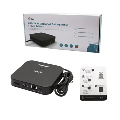 USB-C HDMI DP Docking Station with Power Delivery 100 W - I-Tec - Station d'accueil pour portable - visuel 7